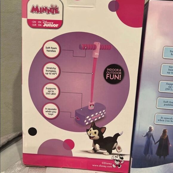 NEW Disney Junior Minnie Mouse & Frozen Pogo Hopper Indoor And Outdoor. $25 each - Picture 3 of 6